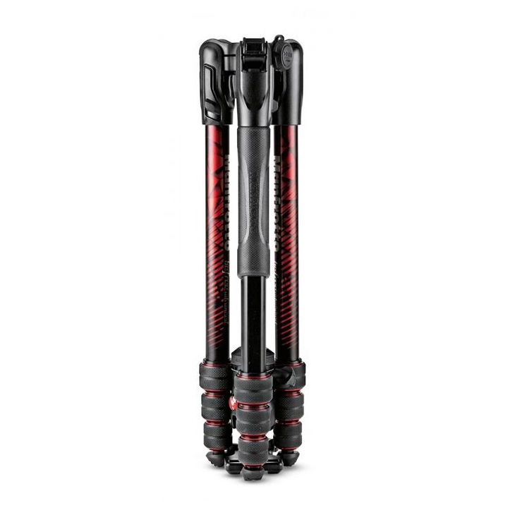 Manfrotto Befree Advanced Aluminium Travel Tripod with Ball Head and Twist Lock, Red