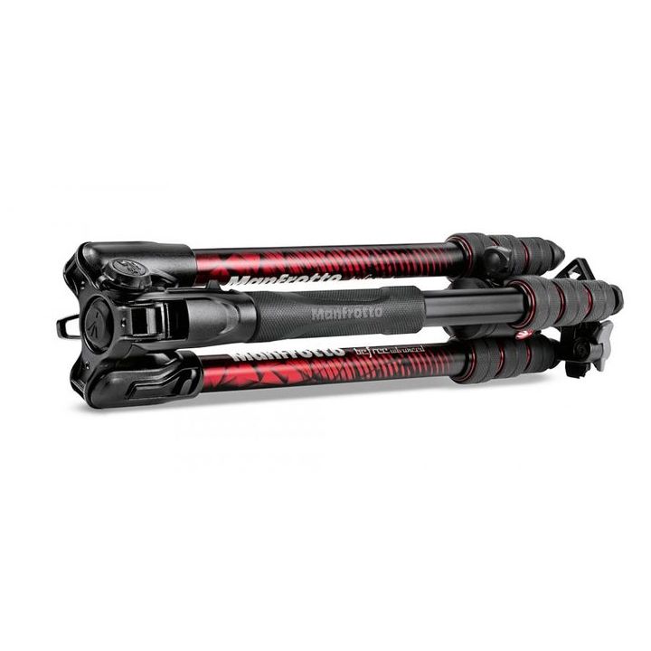 Manfrotto Befree Advanced Aluminium Travel Tripod with Ball Head and Twist Lock, Red