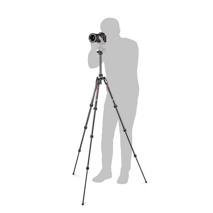 Manfrotto Befree Advanced Carbon Fibre Twist Lock Travel Tripod Kit with Ball Head