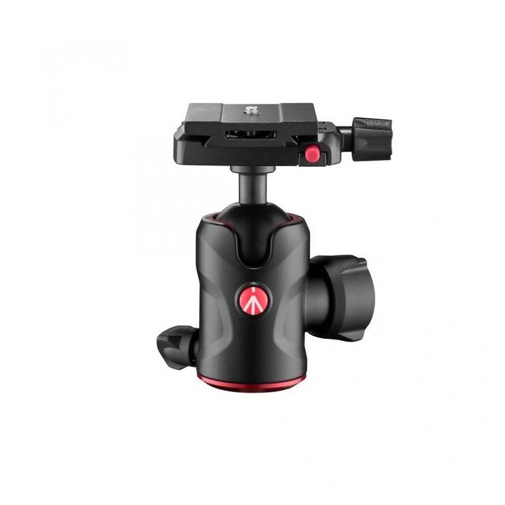 Manfrotto 496 Centre Ball Head with Q6 Top Lock Arca-Swiss Compatible Plate