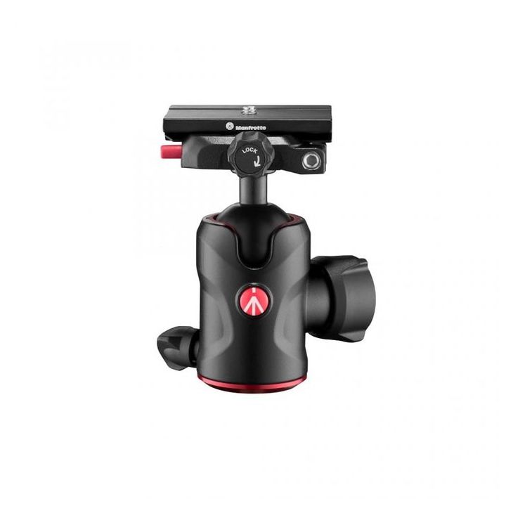 Manfrotto 496 Centre Ball Head with Q6 Top Lock Arca-Swiss Compatible Plate