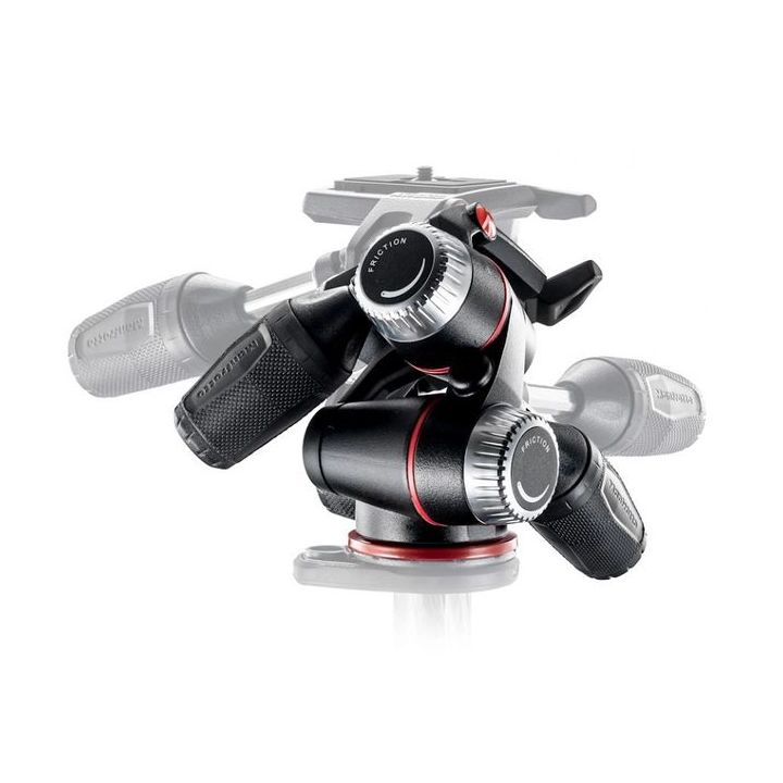 Manfrotto X-PRO 3-Way Tripod Head with Retractable Levers and Friction Control