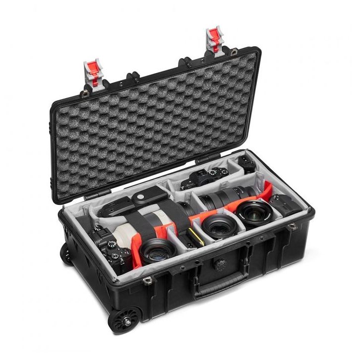 Manfrotto Pro Light Reloader Tough L-55 Low Lid Rolling Camera Bag