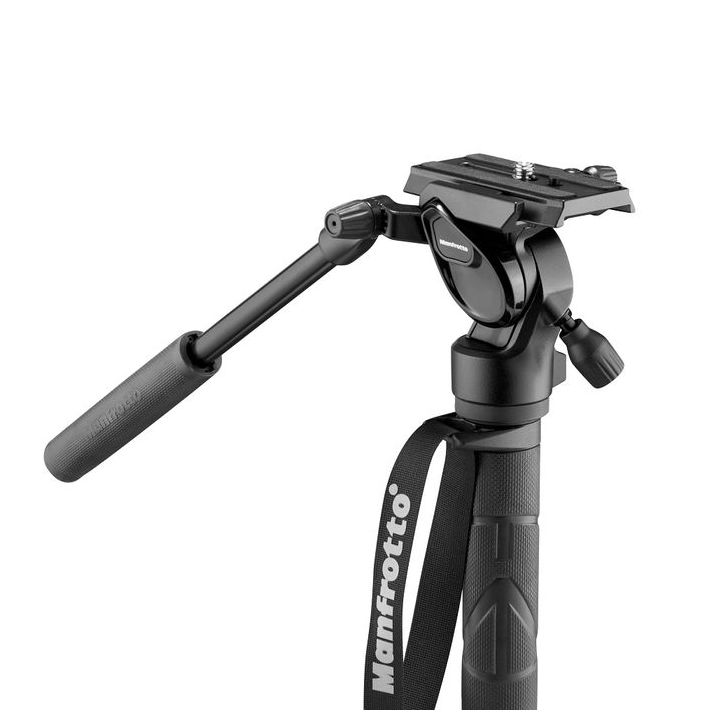 Manfrotto Element MII Aluminium Video Monopod Kit with Fluid Head