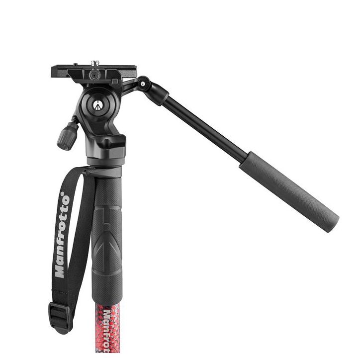Manfrotto Element MII Aluminium Video Monopod Kit with Fluid Head