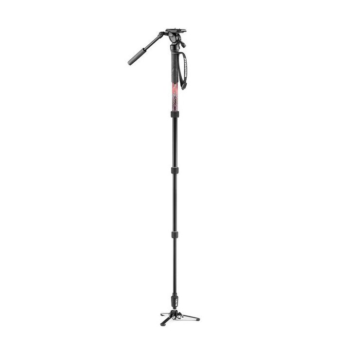 Manfrotto Element MII Aluminium Video Monopod Kit with Fluid Head