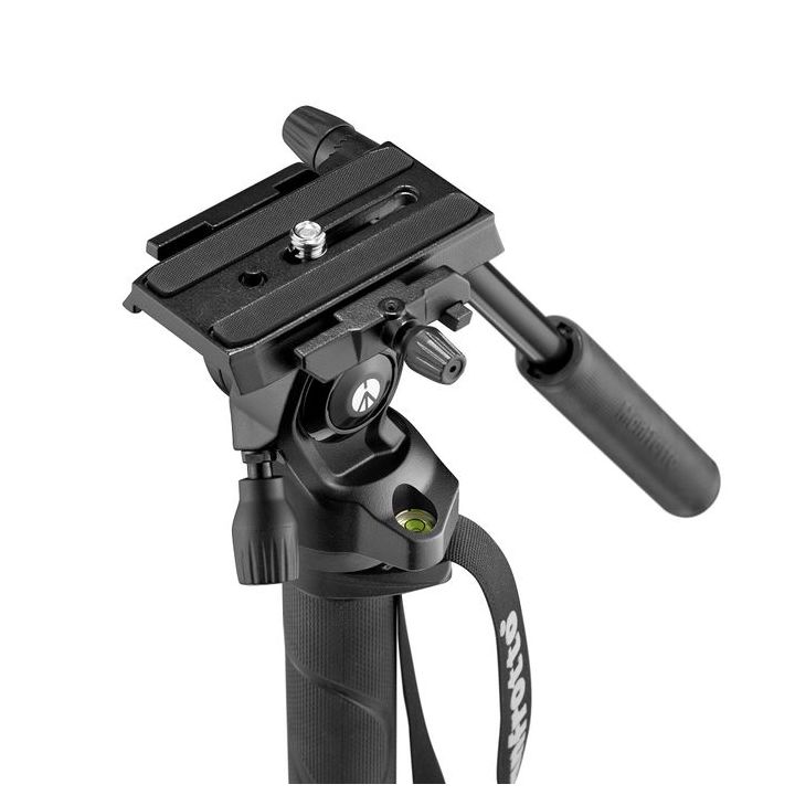 Manfrotto Element MII Aluminium Video Monopod Kit with Fluid Head