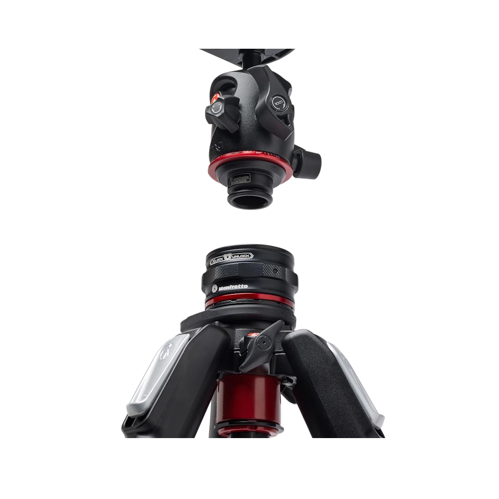 Manfrotto 055 Carbon Fibre 4-Section Tripod Kit with XPRO Ball Head and Quick Release