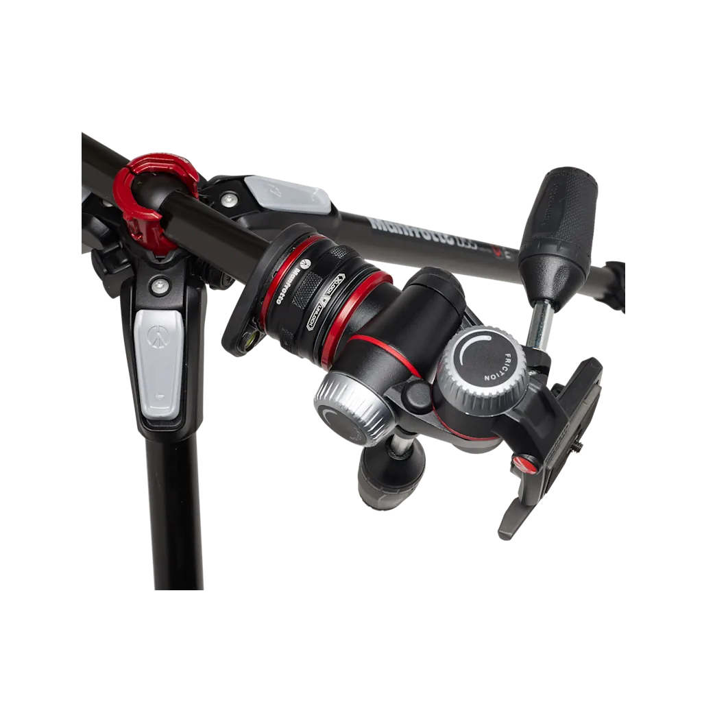 Manfrotto 055 Carbon Fibre 3-Section Tripod Kit with XPRO 3-Way Head