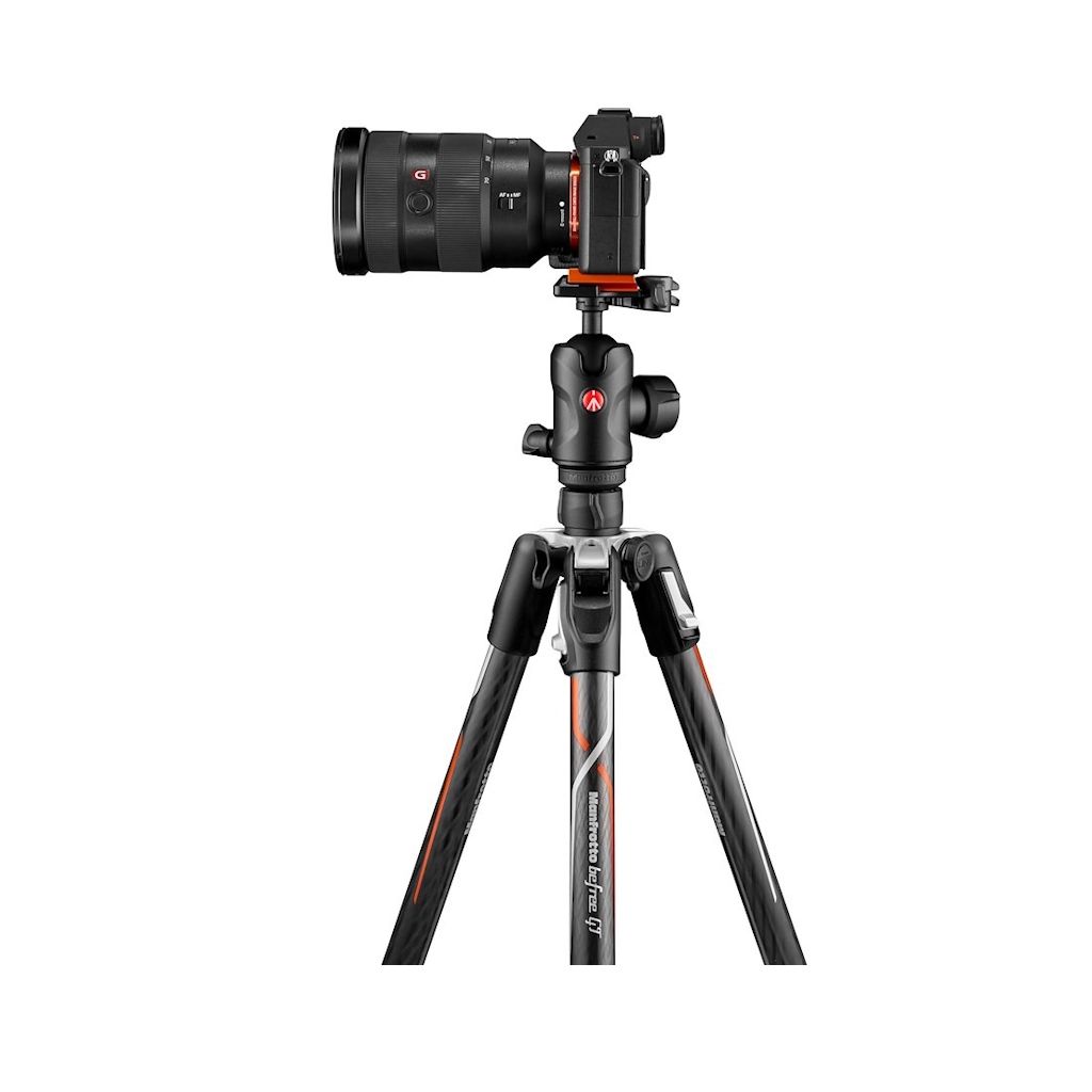 Manfrotto Befree GT Carbon Fibre Travel Tripod with Ball Head for Sony Alpha