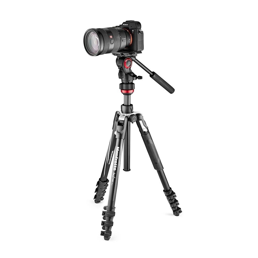 Manfrotto Befree Live Aluminium Video Tripod Kit with Lever Locks
