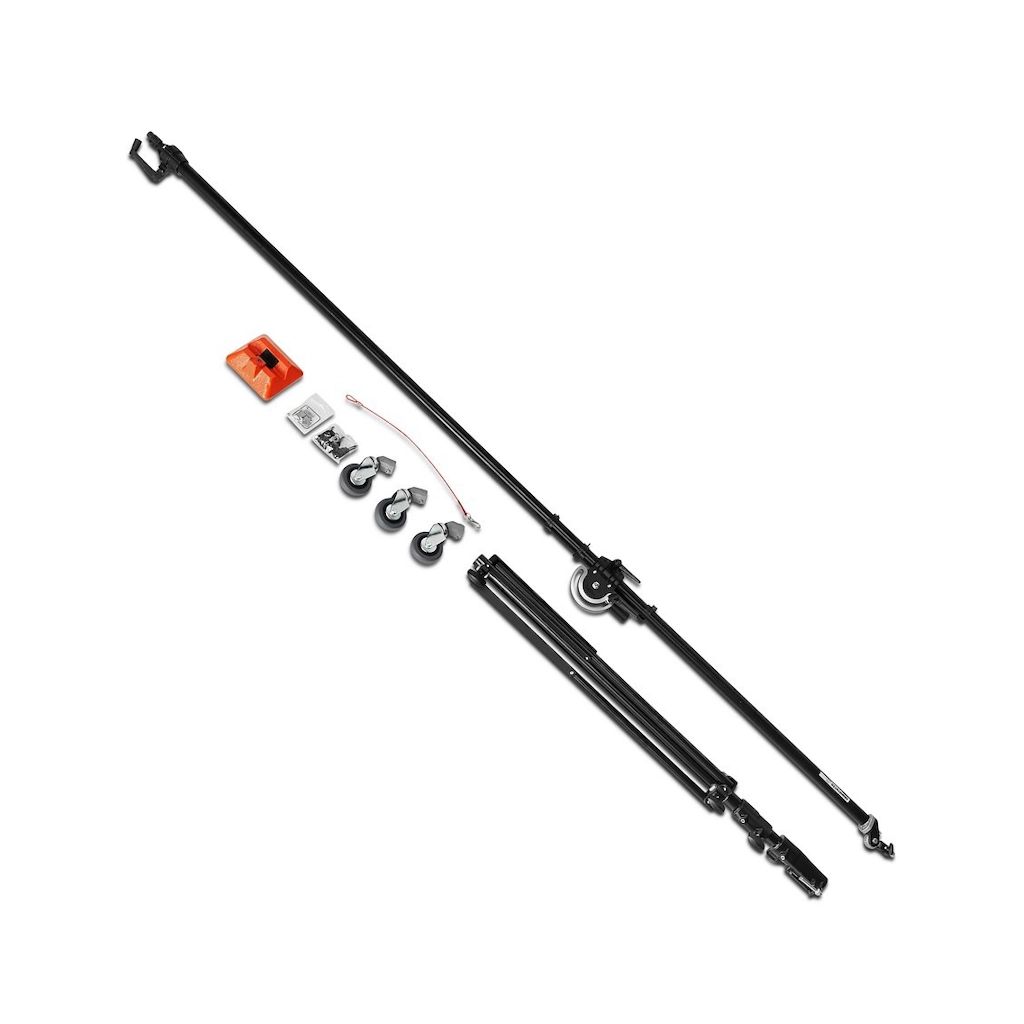 Manfrotto Super Boom Black with Pivot Clamp and Counterweight