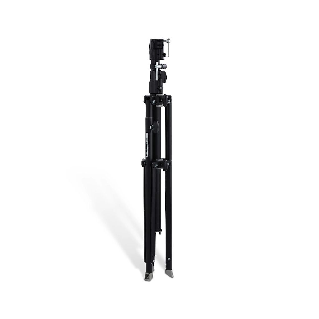 Manfrotto Follow Spot Stand with Levelling Leg - Black