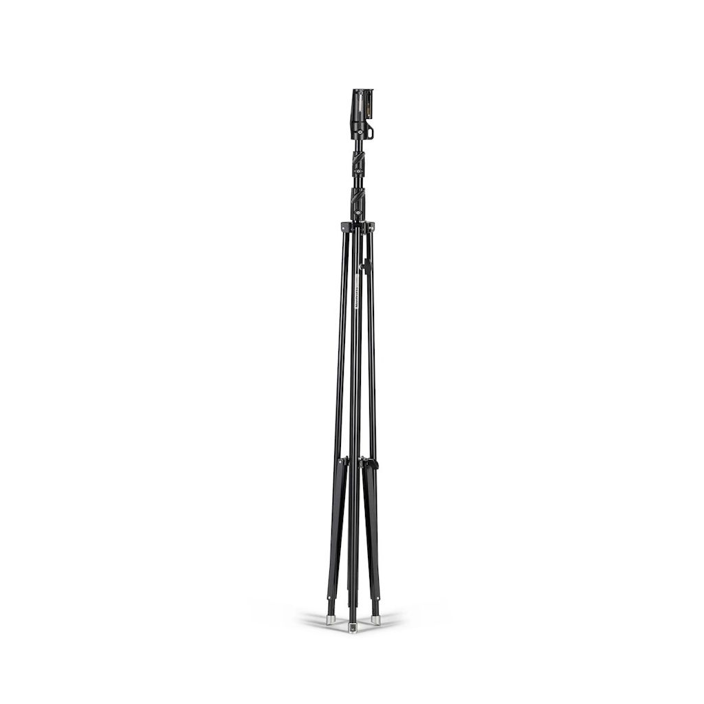 Manfrotto Tall Cine Stand with Levelling Leg, Black Steel