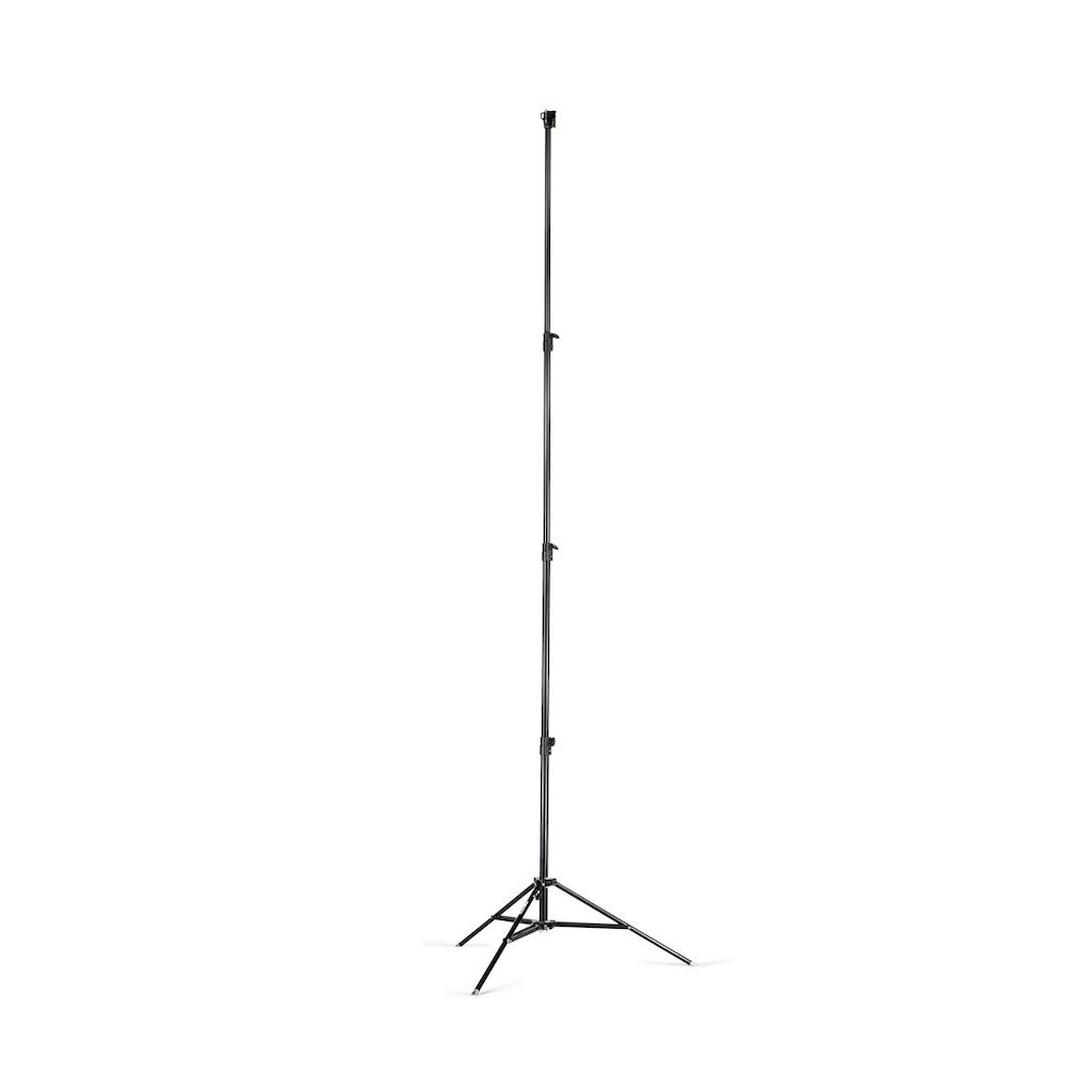 Manfrotto Super Stand Aluminium Light Stand with Levelling Leg, Black