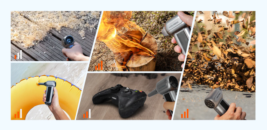 WolfBox MegaFlow MF100 - Compressed Air Duster