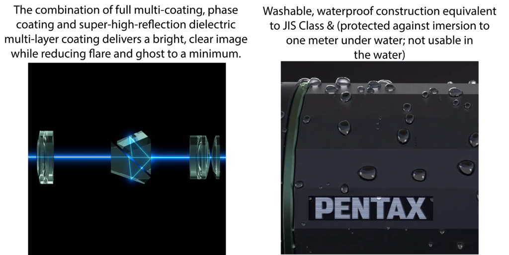 Pentax VD 4&times;20 WP Three-in-one Binoculars_features_2