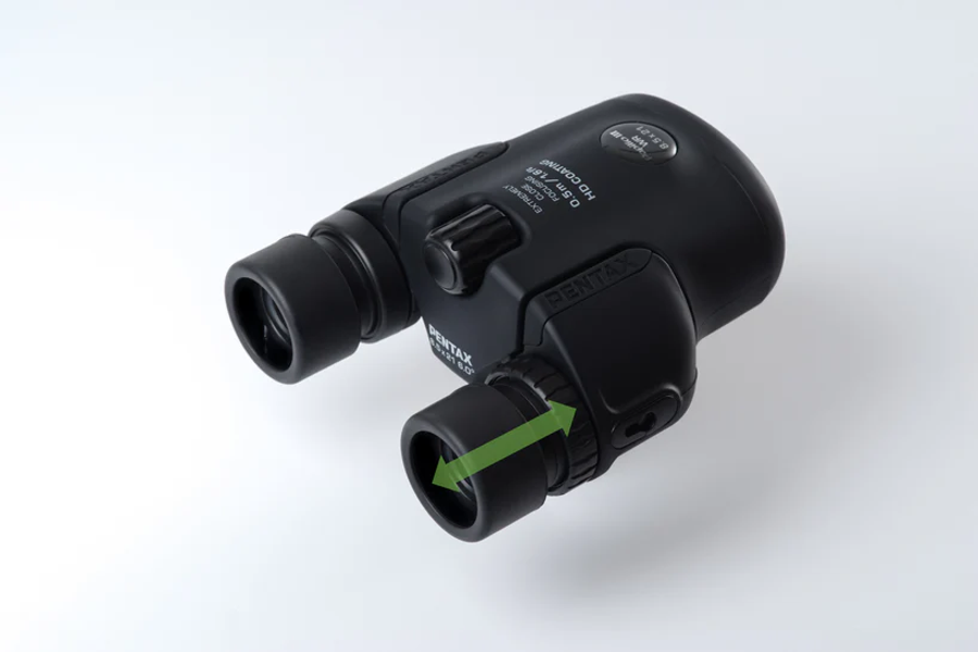 Pentax Papilio III 6.5x21 WR Binoculars - Black