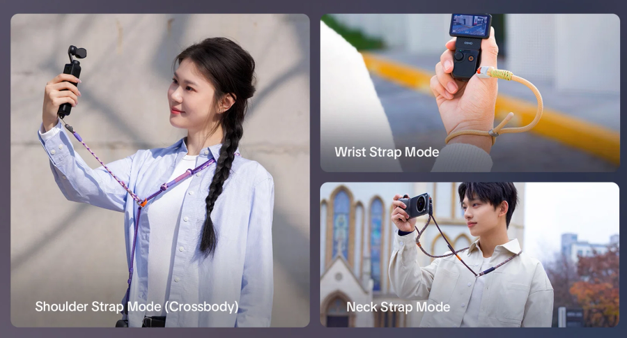 PGYTECH Pocket-Series Camera Strap (Sleek Style-Lilac Purple)