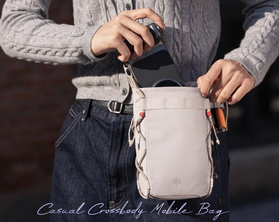 PGYTECH OneGo Casual Crossbody Mobile Bag (Moonlit Grey)​