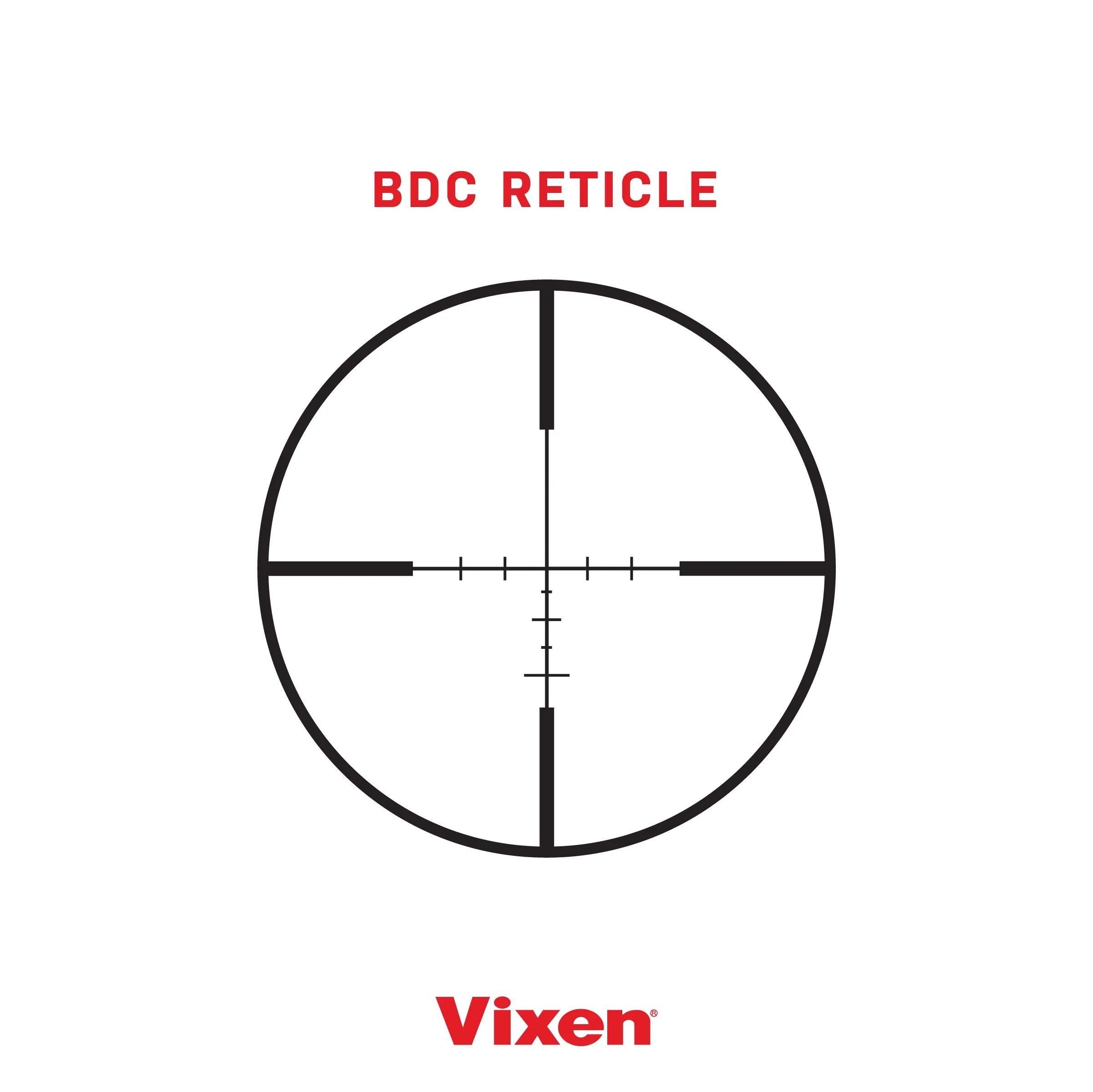 Vixen 2.5-15x50 30mm Illuminated BDC Riflescope **
