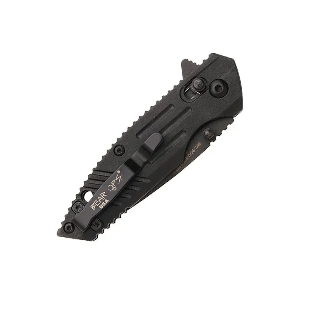 Bear OPS Rancor 4 3/8" Black ZYTEL Slide Lock D2 Blade