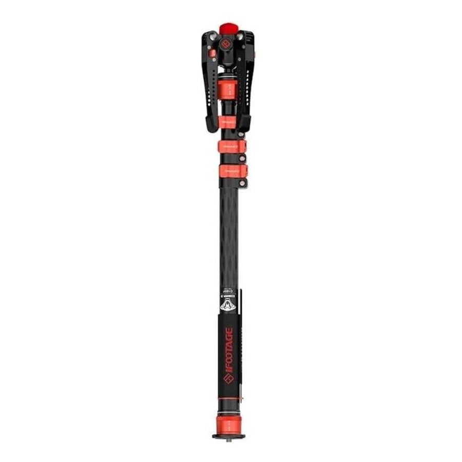 iFootage Cobra 3 C180F Monopod & Komodo K5 Fluid Head Bundle