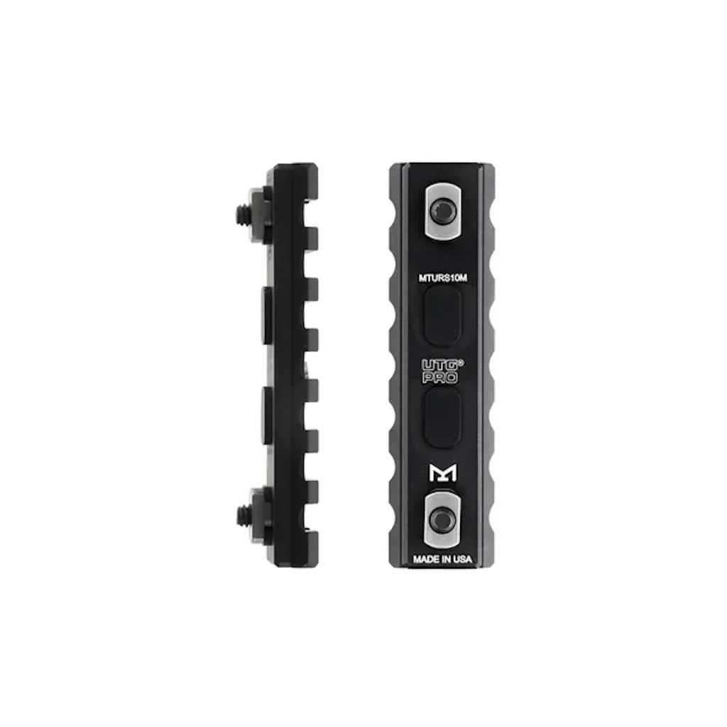 UTG PRO M-LOK 7-Slot Picatinny Rail Section Black