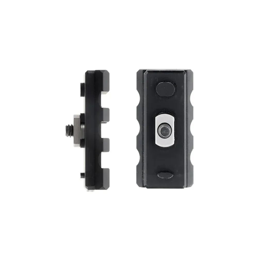 UTG PRO M-LOK 3-Slot Picatinny Rail Section Black