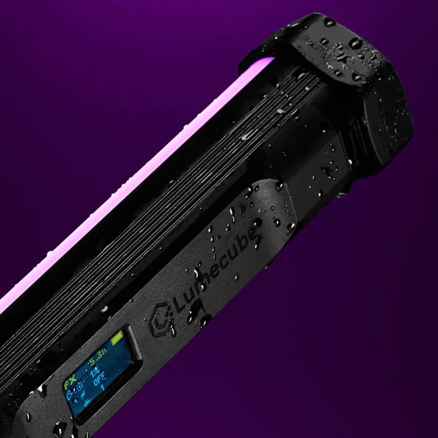 Lume Cube 12" RGB Tube Light with App Control, Mini Tripod, Wrist Strap and Case**