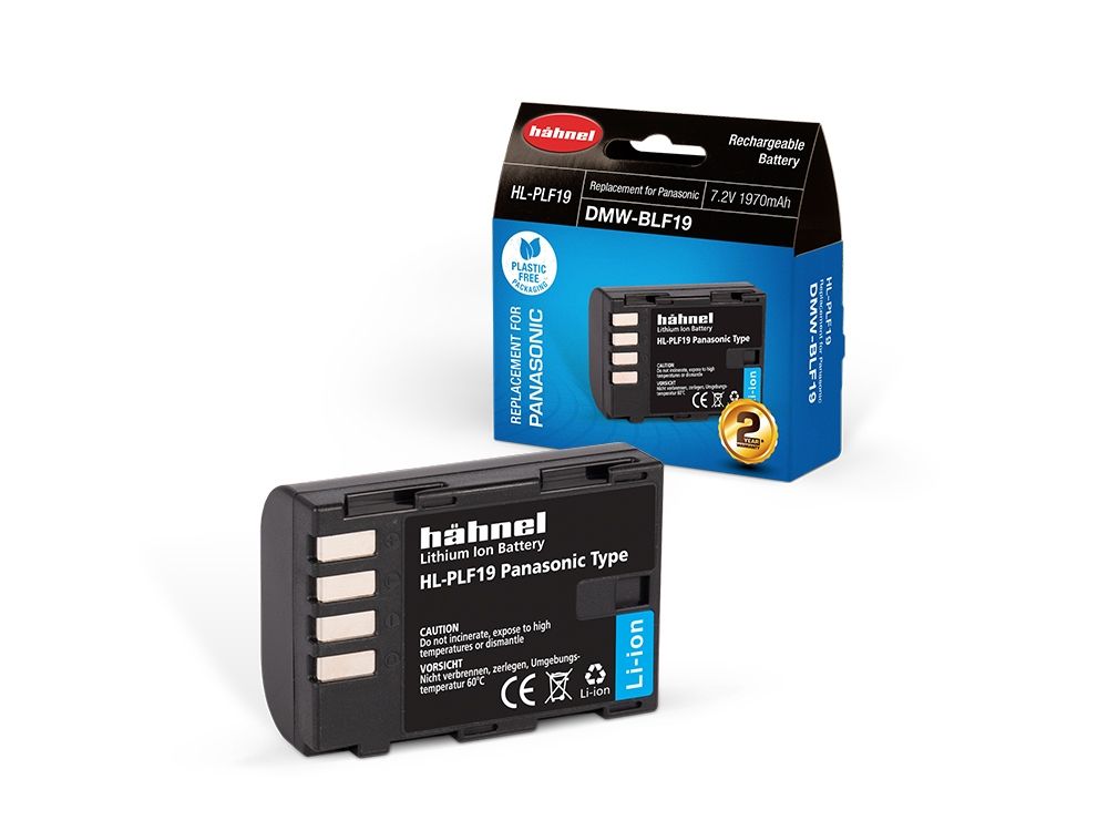 Hahnel HL-PLF19 1970mAh 7.2V Battery for Panasonic DMW-BLF19