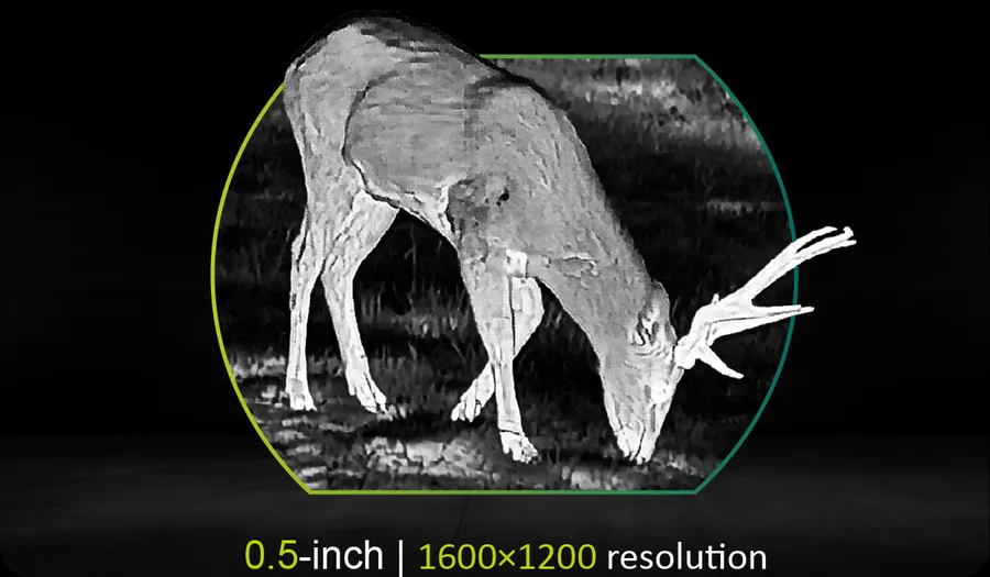 Pixfra PEGASUS 2 LRF Thermal Riflescope 50mm Pix 640x512 Dis 1600x1200