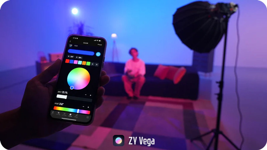 Zhiyun MOLUS X200RGB COB Light