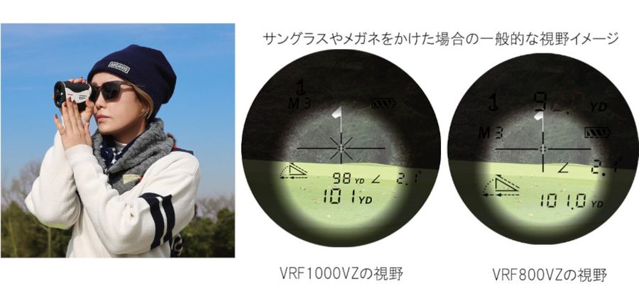 Vixen VRF1000VZ 6x21 Laser Rangefinder