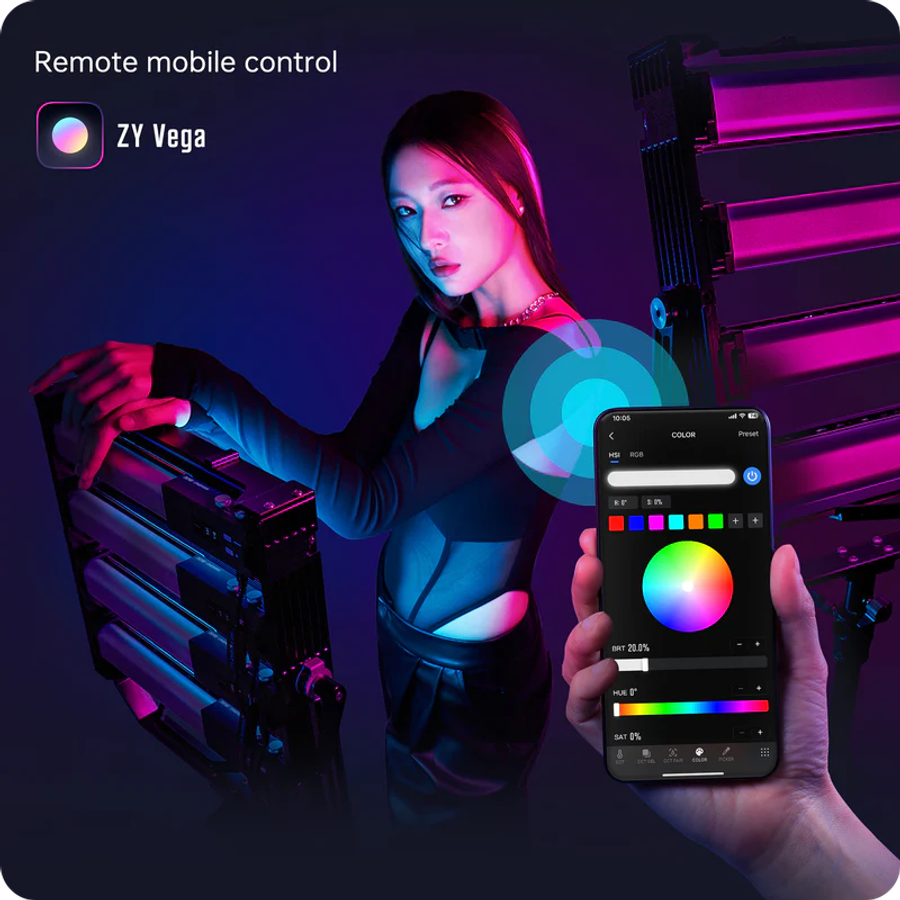 Zhiyun CINEPEER C100 RGB 100W LED Light