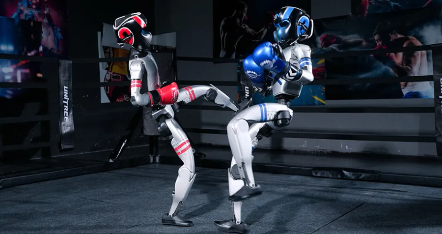 Unitree G1 Boxing Edition incl. Boxing Gloves & Headgear