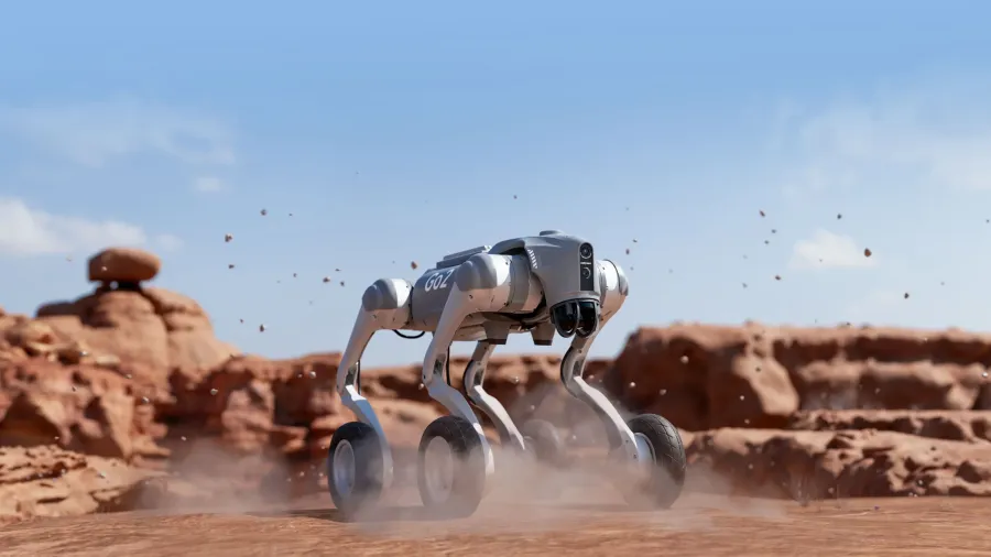 Quadruped Wheeled