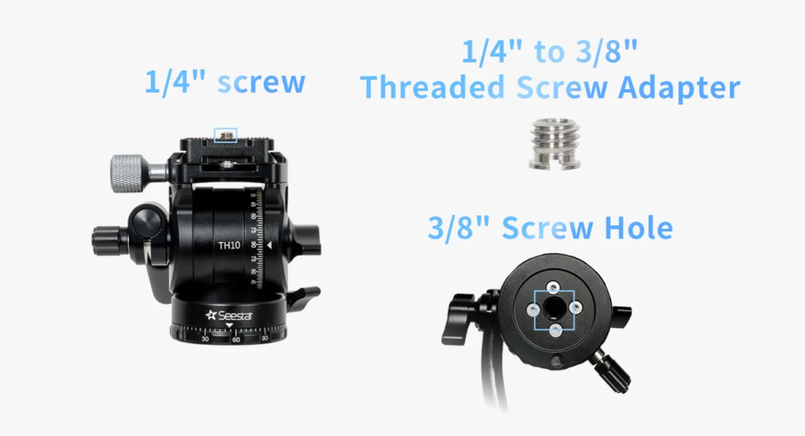 ZWO SeeStar TH10 Hydraulic Tripod Head