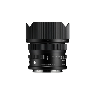 Sigma BF Digital Camera – Black with 24mm f/3.5 DG Contemp lens L Mount Black