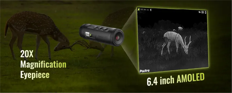Pixfra Mile 2 Monocular 10mm Pix 256x192 Dis 800x600