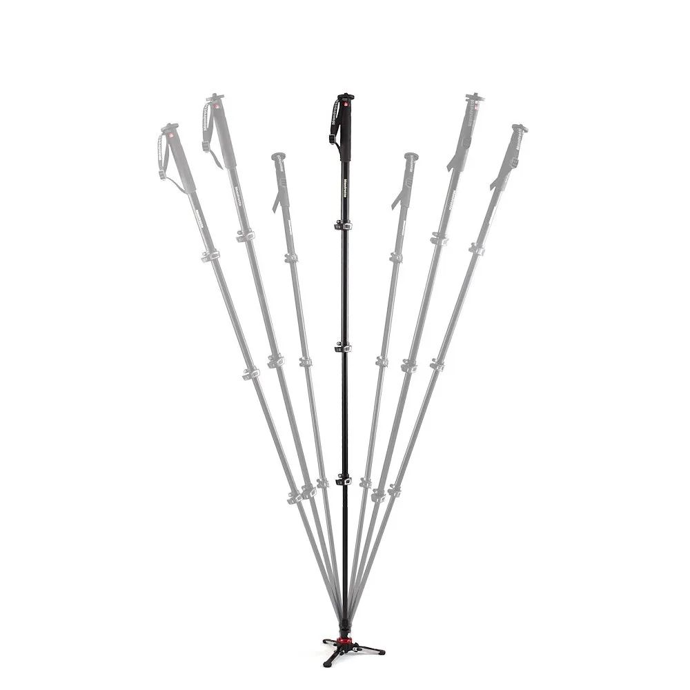 Manfrotto XPRO Aluminium 4 Section Video Monopod with FLUIDTECH Base