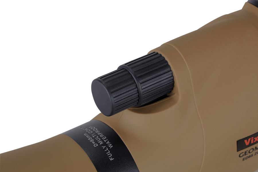 Vixen Geoma III ED 80mm Spotting Scope Angled With 20-60x Zoom