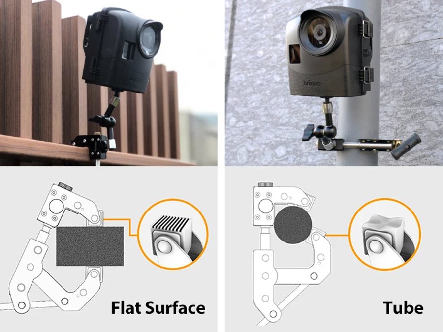 Brinno ACC1000P Camera Clamp Plus Kit