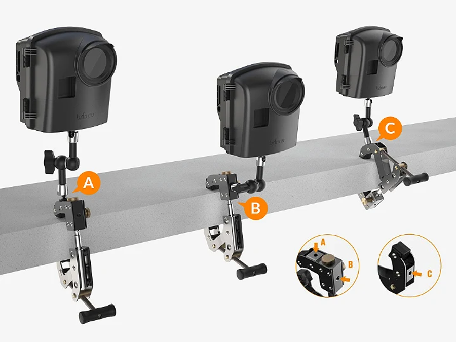Brinno ACC1000P Camera Clamp Plus Kit
