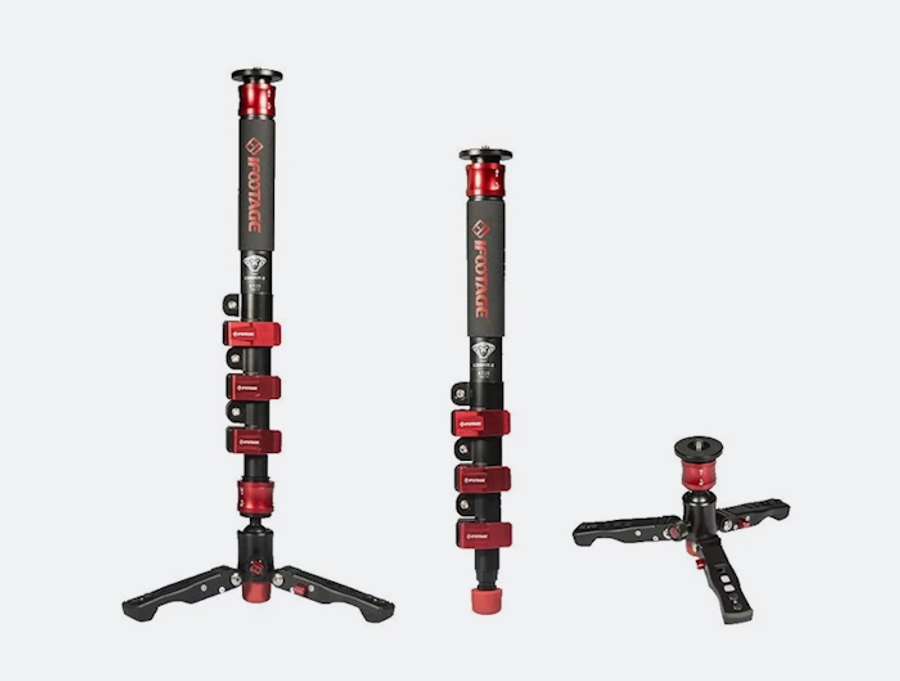 iFootage Cobra 2 A180-II Monopod with Low-Profile Tripod