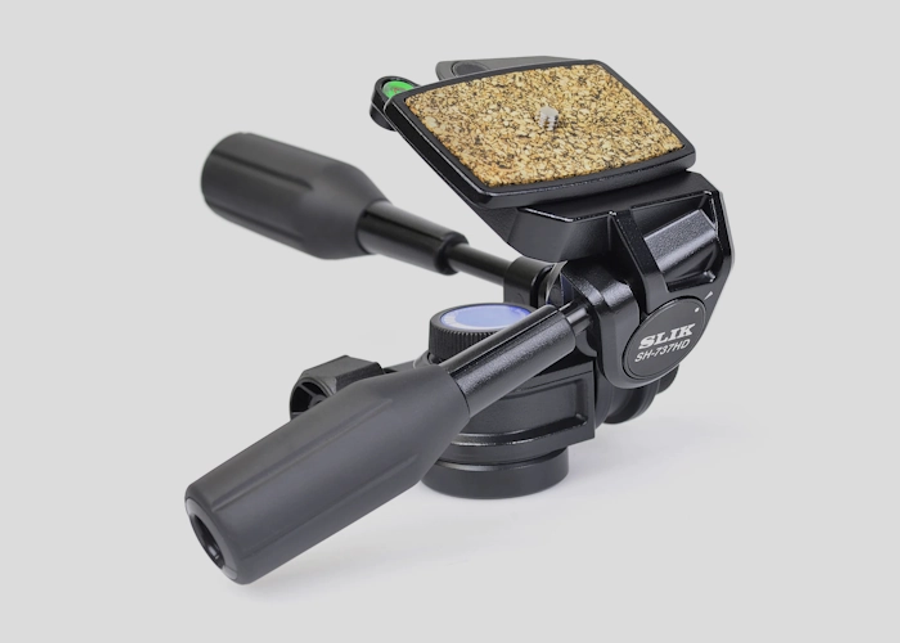 Slik PRO AL-523HD II Tripod with SH-737HD 3-Way Pan Head