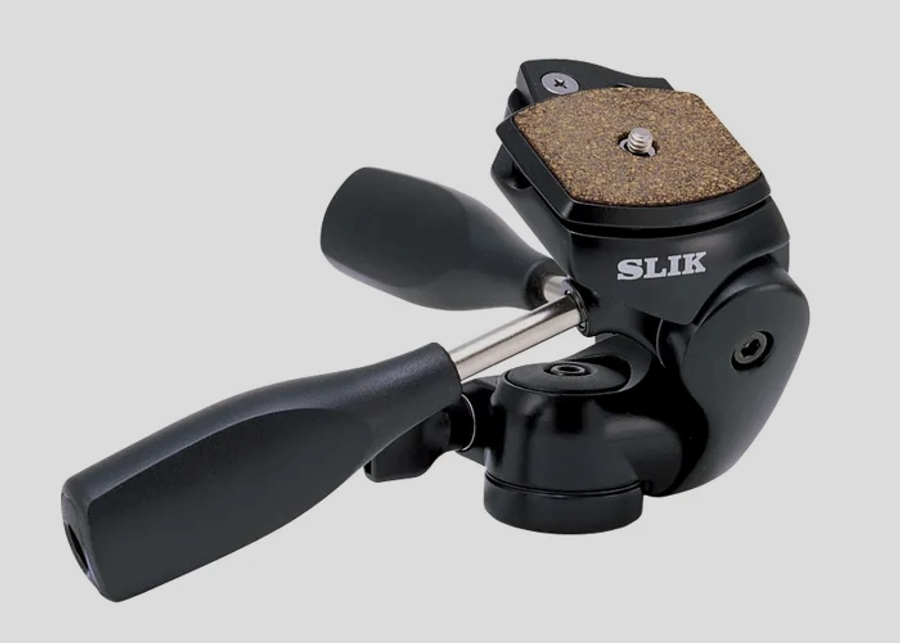 Slik Pro AL-523DX Tripod with ABLE 300DX 3-Way Pan Head