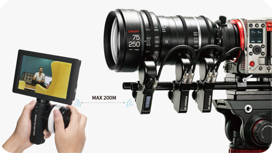 PDMOVIE Remote Air Pro 3 Dual Channel Wireless Follow Focus System