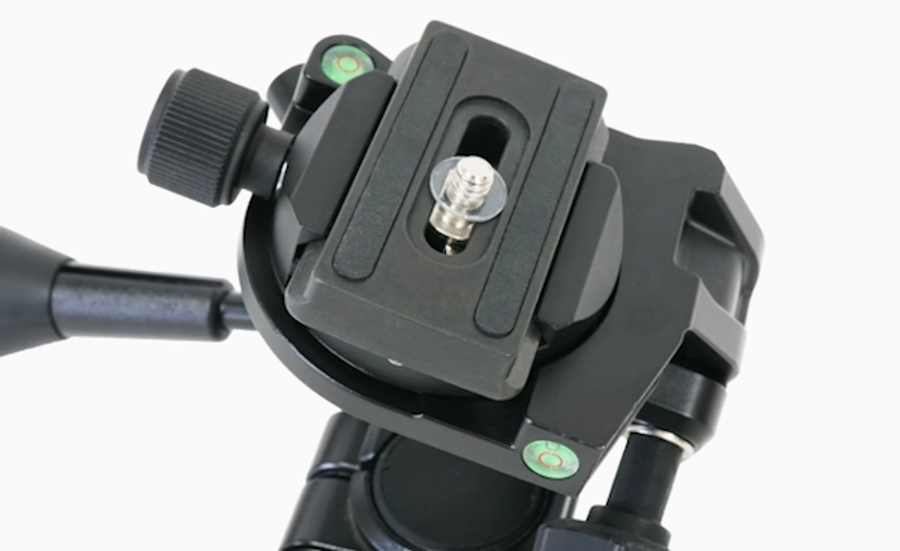 Slik SH-747FC 3-Way Head with QD Plate & Friction Control