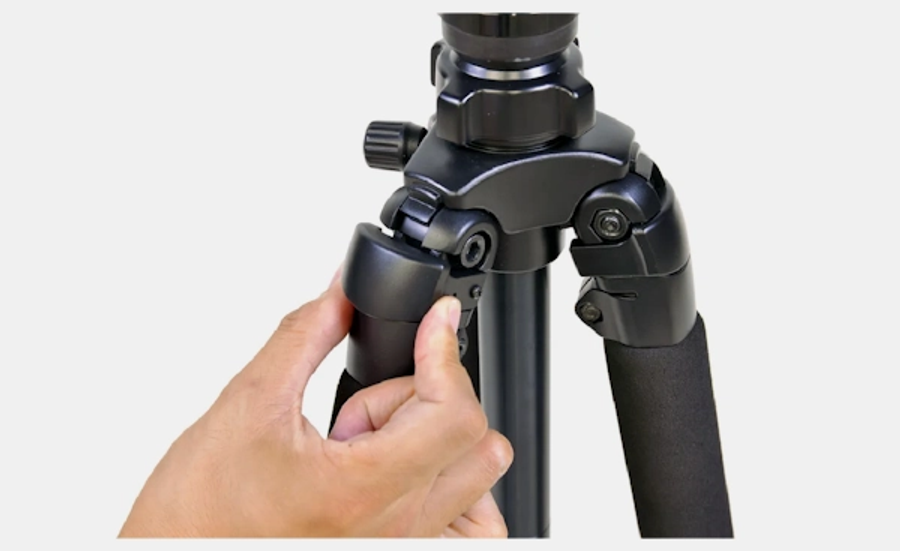 SLIK 504QF II Aluminium Tripod with 504QF II Video Fluid Pan Head